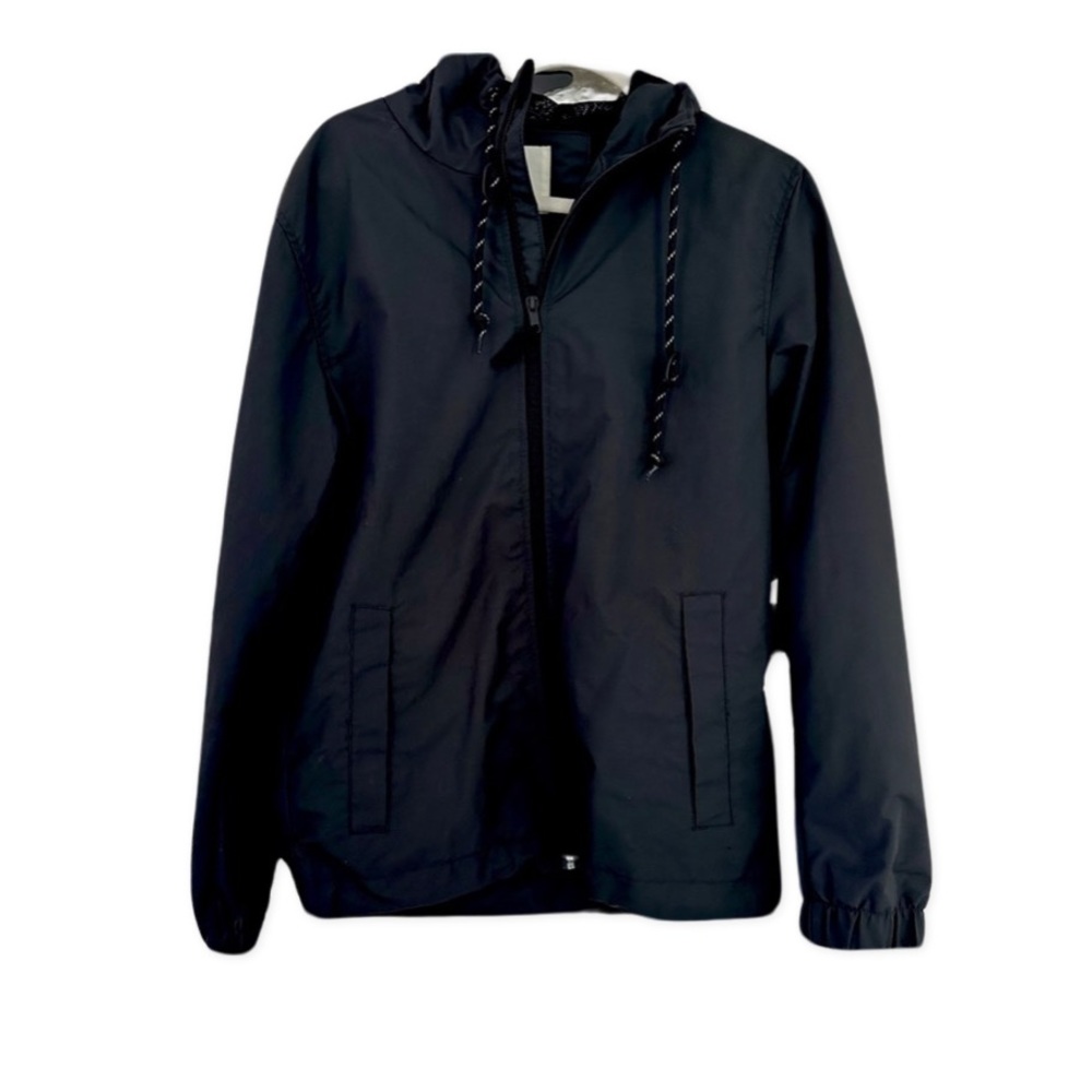 H& M Water Water Repellent and Wind Resistant  Short Jacket In Black S